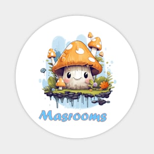 Maitake mushrooms Magnet